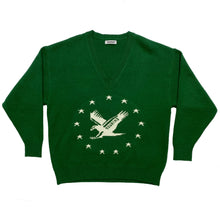 Load image into Gallery viewer, Eagle Knit V-neck Jumper